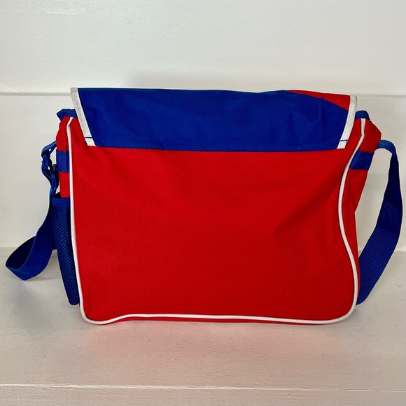 Y2K Disney Mickey Mouse Messenger Book Bag Carry On Bag - Picture 4 of 16